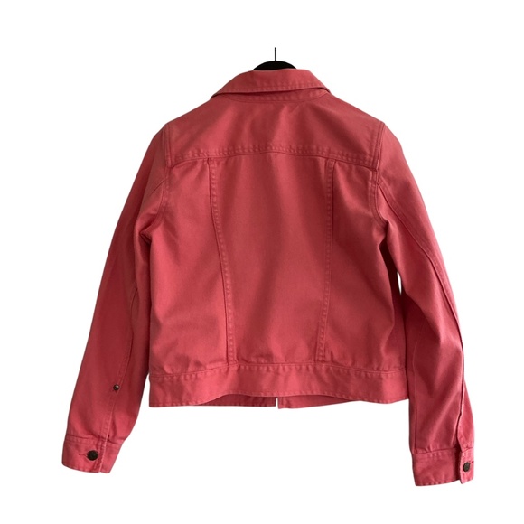 Ralph Lauren Jeans Co. Denim Jacket in Coral Pink - Picture 2 of 4